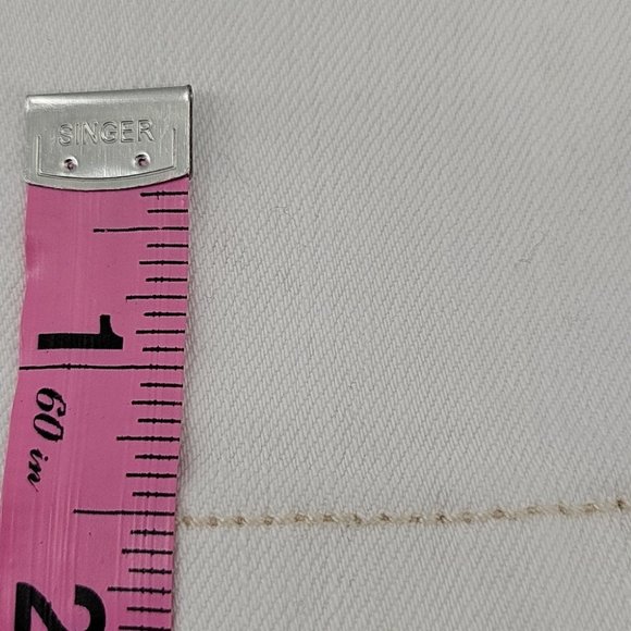 Pilcro and the Letterpress White Ankle Jeans Size 26 - Picture 15 of 16